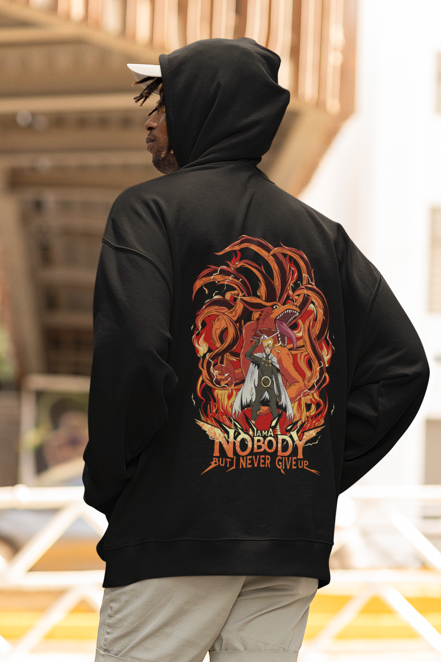 NARUTO Oversized Zipper Hoodie