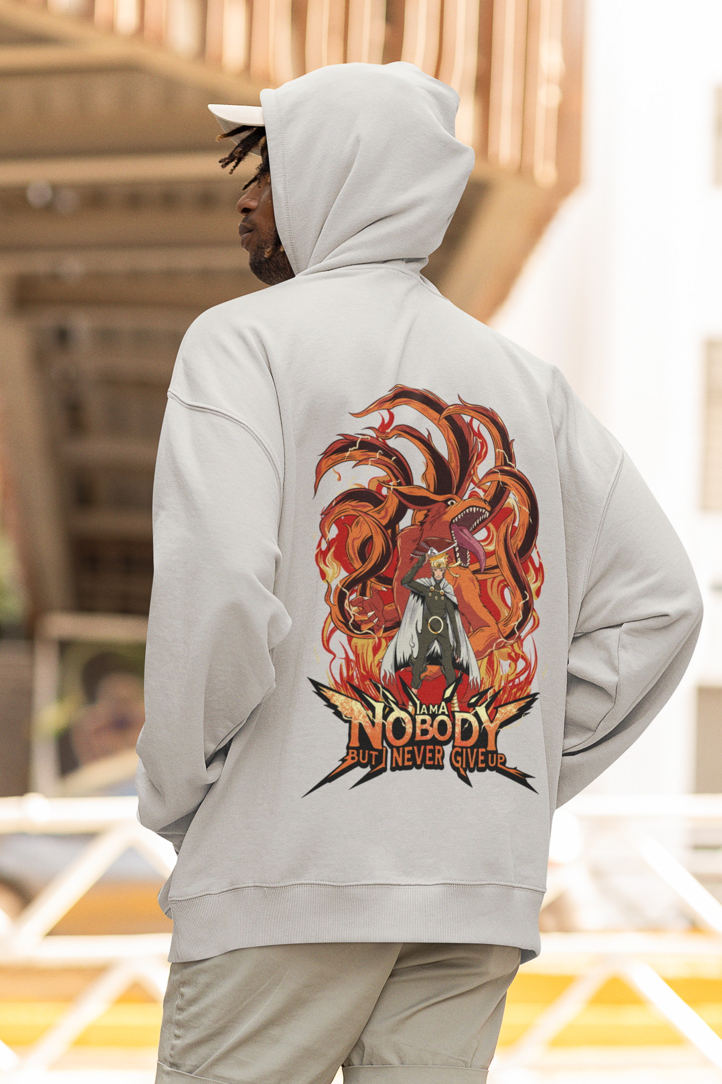 NARUTO Oversized Zipper Hoodie