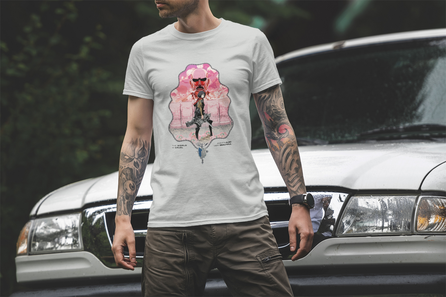 AOT MIKASA Premium Organic Shirt